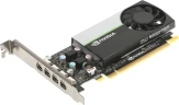Видеокарта PNY PCI-E 3.0 T1000 NVIDIA T1000 4Gb 128bit GDDR6 1065/10000 mDPx4 HDCP Bulk low profile
