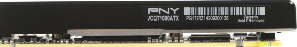 Видеокарта PNY PCI-E 3.0 T1000 NVIDIA T1000 4Gb 128bit GDDR6 1065/10000 mDPx4 HDCP Bulk low profile