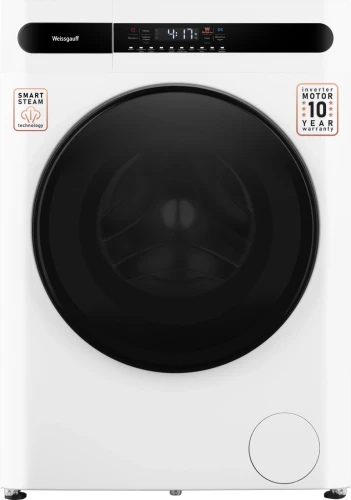 Стиральная машина Weissgauff WMD 45148 Inverter Steam класс: B загр.фронтальная макс.:8кг (с сушкой) белый инвертор