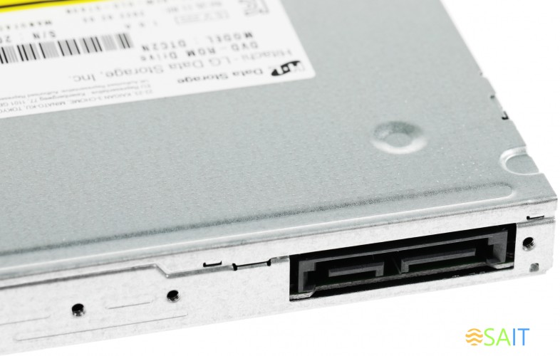 Привод DVD-ROM LG DTC2N черный SATA slim внутренний oem