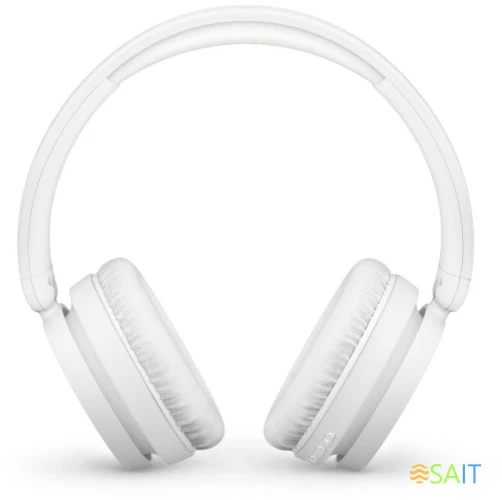 Гарнитура накладные Philips TAH5209 белый беспроводные bluetooth оголовье (TAH5209WT/00)
