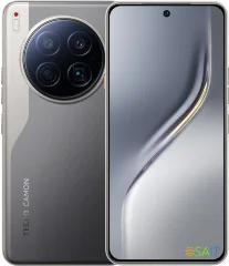 Смартфон Tecno Camon 40 Premier 5G 256Gb 12Gb черный моноблок 3G 4G 2Sim 6.67" 1260x2800 Android 15 50Mpix 802.11 a/b/g/n/ac/ax NFC GPS GSM900/1800 GSM1900 Protect FM