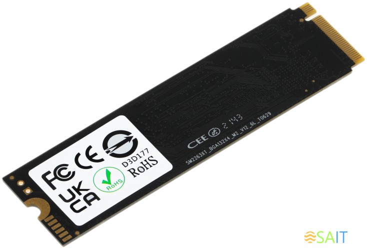 Накопитель SSD AGi PCIe 3.0 x4 256GB AGI256G16AI198 AI198 M.2 2280