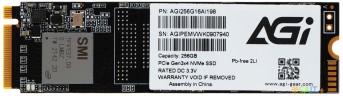 Накопитель SSD AGi PCIe 3.0 x4 256GB AGI256G16AI198 AI198 M.2 2280