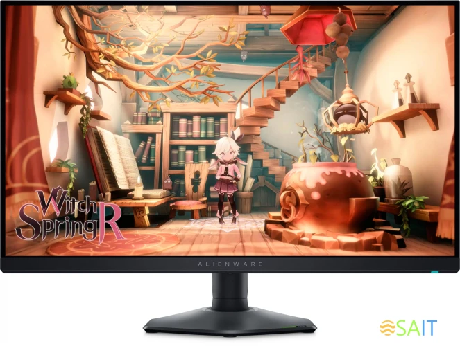 Монитор Dell 27" Alienware AW2724DM черный IPS LED 1ms 16:9 HDMI матовая HAS Piv 1000:1 400cd 178гр/178гр 2560x1440 180Hz G-Sync DP Quad 2K (1440p) USB 6.75кг