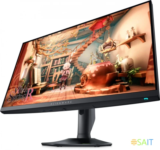 Монитор Dell 27" Alienware AW2724DM черный IPS LED 1ms 16:9 HDMI матовая HAS Piv 1000:1 400cd 178гр/178гр 2560x1440 180Hz G-Sync DP Quad 2K (1440p) USB 6.75кг