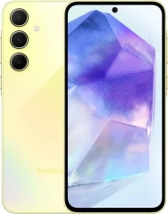 Смартфон Samsung SM-A556E Galaxy A55 5G 256Gb 8Gb желтый моноблок 3G 4G 2Sim 6.6" 1080x2340 Android 14 50Mpix 802.11 a/b/g/n/ac/ax NFC GPS GSM900/1800 GSM1900 Protect microSD max1024Gb
