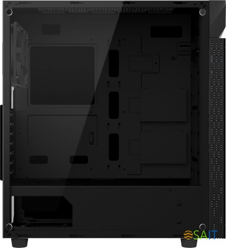 Корпус Gigabyte C200 GB-C200G черный без БП ATX 5x120mm 4x140mm 2xUSB3.0 audio bott PSU