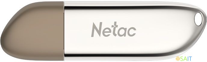 Флеш Диск Netac 16Gb U352 NT03U352N-016G-20PN USB2.0 серебристый