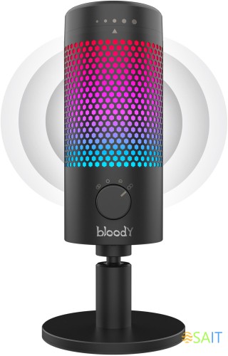 Микрофон проводной A4Tech Bloody GM50 Pro 2.5м черный