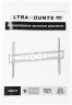 Кронштейн для телевизора Ultramounts UM815F черный 60"-100" макс.75кг настенный фиксированный