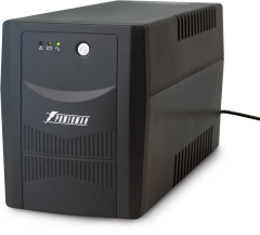 ИБП POWERMAN Back Pro 1500 PLUS, линейно-интерактивный, 1500ВА, 900Вт, 4 евророзетки с резервным питанием, USB, батарея 12В 9Ач 2 шт., 380мм х 101мм х142мм, 11 кг. Powerman Back Pro 1500 Plus