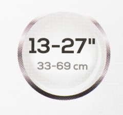 Кронштейн для телевизора Ultramounts UM860 черный 13"-27" макс.20кг настенный поворот и наклон