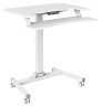 Стол для ноутбука Cactus VM-FDE103 столешница МДФ белый 91.5x56x123см (CS-FDE103WWT)