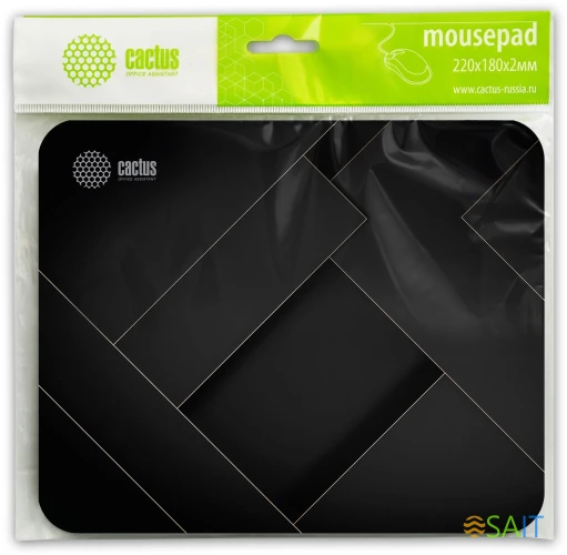 Коврик для мыши Cactus Geometry рисунок 220x180x2мм (CS-MPC-P02XS)