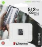 Флеш карта microSDXC 512GB Kingston SDCS2/512GBSP Canvas Select Plus w/o adapter
