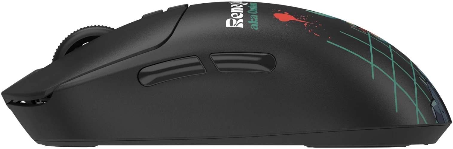 Мышь A4Tech Bloody R72 Ultra Duo черный/рисунок оптическая 20000dpi беспров. USB/USB-C 6but (R72 ULTRA DUO RENEGADEMIDNIGHT)