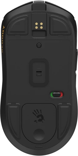 Мышь A4Tech Bloody R72 Ultra Duo черный/рисунок оптическая 20000dpi беспров. USB/USB-C 6but (R72 ULTRA DUO RENEGADEMIDNIGHT)