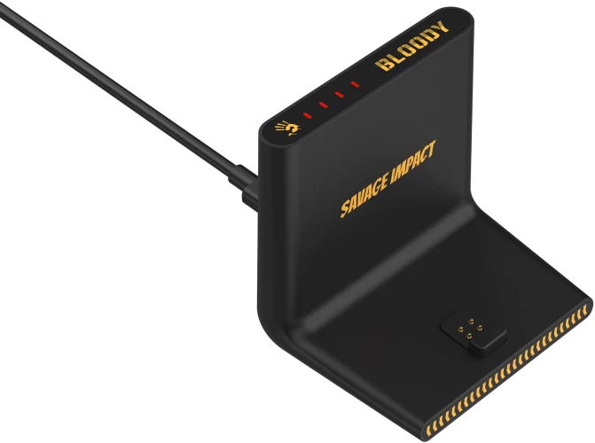 Мышь A4Tech Bloody R72 Ultra Duo черный/рисунок оптическая 20000dpi беспров. USB/USB-C 6but (R72 ULTRA DUO RENEGADEMIDNIGHT)