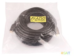 Кабель аудио-видео LAZSO WH-111 HDMI (m)/HDMI (m) 20м. позолоч.конт. черный (WH-111(20M))