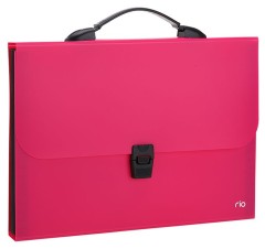 Папка-портфель Deli Rio EB40302 13 отдел. A4 полипропилен 0.6мм ассорти