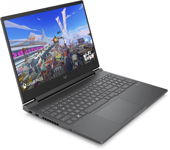 Ноутбук HP Victus 16-r1073ci Core i5 14450HX 16Gb SSD512Gb NVIDIA GeForce RTX 3050 6Gb 16.1" IPS FHD (1920x1080) Free DOS silver WiFi BT Cam (A74LWEA)