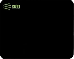 Коврик для мыши Cactus Black черный 220x180x2мм (CS-MPC-P01XS)