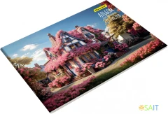 Альбом для рисования Silwerhof 20л. A4 Сказочный мир 4диз. мел.картон скрепка (упак.:4шт)