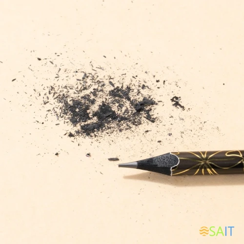 Карандаш ч/г Deli EC042-HB 2.2мм HB кругл. липа ассорти Golden Flower Texture