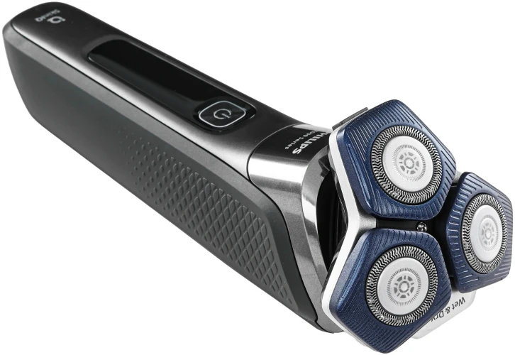 Бритва роторная Philips Series 7000 S7887/55 реж.эл.:3 питан.:аккум. черный/синий