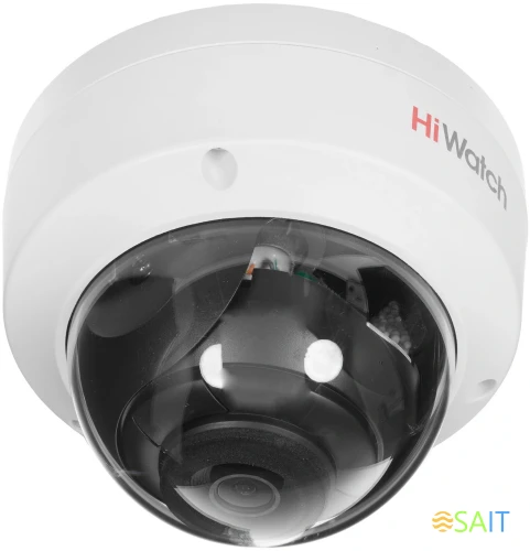 Камера видеонаблюдения IP HiWatch DS-I402 (B) (2.8 MM) 2.8-2.8мм цв. корп.:белый