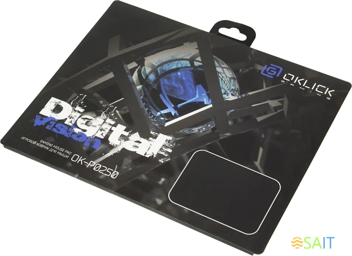 Коврик для мыши Оклик OK-P0250 Мини черный 250x200x3мм