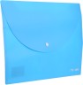 Конверт на кнопке Deli E38131 A4 гориз. расшир. полипропилен 0.18мм ассорти
