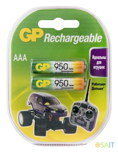 Аккумулятор GP 95AAAHC AAA NiMH 950mAh (2шт)