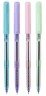 Набор ручек шариков. Deli Arrow EQ03032 ассорти d=0.7мм син. черн. (4шт) линия 0.4мм 4цв.