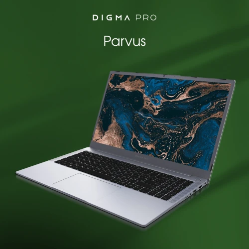 Ноутбук Digma Pro Parvus M Ryzen 3 3200U 8Gb SSD256Gb AMD Radeon Vega 3 15.6" IPS FHD (1920x1080) Windows 11 Pro dk.grey WiFi BT Cam 4500mAh (DN15R3-8CXW03)