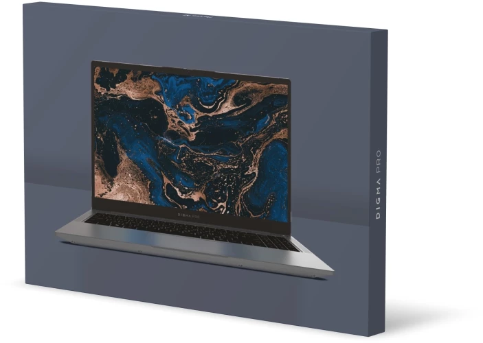 Ноутбук Digma Pro Parvus M Ryzen 3 3200U 8Gb SSD256Gb AMD Radeon Vega 3 15.6" IPS FHD (1920x1080) Windows 11 Pro dk.grey WiFi BT Cam 4500mAh (DN15R3-8CXW03)