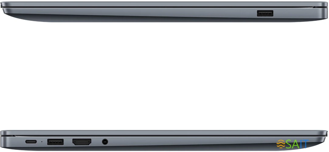 Ноутбук Huawei MateBook D 16 MCLG-X Core i5 13420H 16Gb SSD512Gb Intel UHD Graphics 16" IPS (1920x1200) noOS grey space WiFi BT Cam (53013YDL)