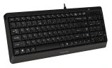 Клавиатура + мышь A4Tech Fstyler F1512 клав:черный мышь:черный USB (F1512 BLACK)