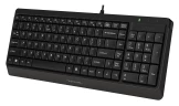 Клавиатура + мышь A4Tech Fstyler F1512 клав:черный мышь:черный USB (F1512 BLACK)