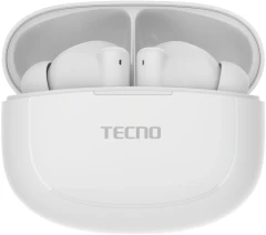 Гарнитура внутриканальные Tecno Buds 4 Air BD04 белый беспроводные bluetooth в ушной раковине (BD04 AIR WHITE)
