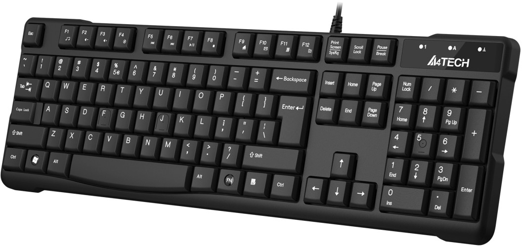 Клавиатура A4Tech KR-750 черный USB (KR-750 BLACK)