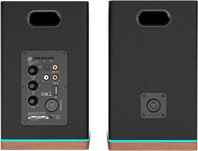 Колонки Оклик OK-605A 2.0 черный 60Вт BT