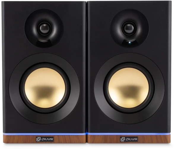 Колонки Оклик OK-605A 2.0 черный 60Вт BT