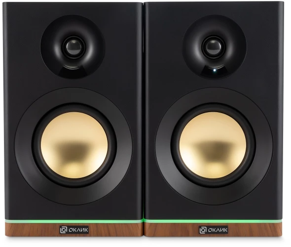 Колонки Оклик OK-605A 2.0 черный 60Вт BT