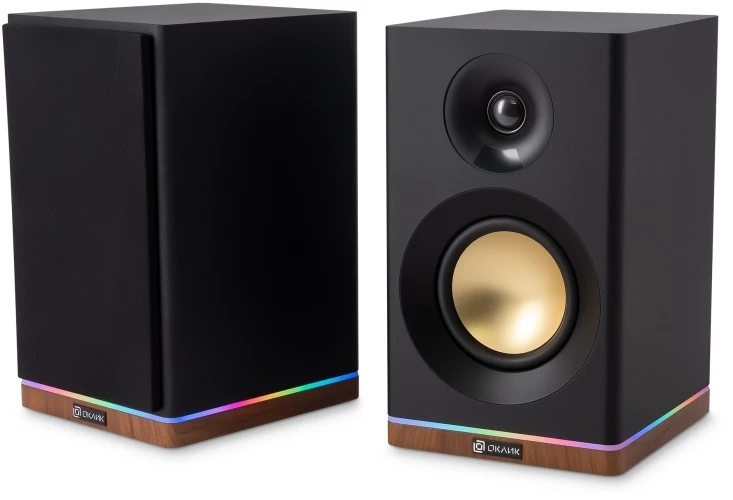 Колонки Оклик OK-605A 2.0 черный 60Вт BT