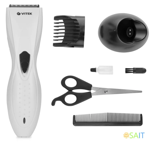 Машинка для стрижки Vitek Harmony VT-1351 графитовый (насадок в компл:1шт)