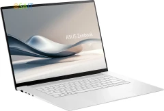 Ноутбук Asus Zenbook S 16 OLED UM5606WA-RK226W Ryzen AI 9 365 24Gb SSD1Tb AMD Radeon 880M 16" OLED 3K (2880x1800) Windows 11 Home white WiFi BT Cam (90NB13M2-M00DH0)