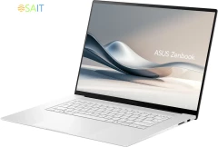 Ноутбук Asus Zenbook S 16 OLED UM5606WA-RK226W Ryzen AI 9 365 24Gb SSD1Tb AMD Radeon 880M 16" OLED 3K (2880x1800) Windows 11 Home white WiFi BT Cam (90NB13M2-M00DH0)