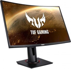 Монитор Asus 27" TUF Gaming VG27WQ черный VA LED 16:9 HDMI M/M матовая HAS Piv 400cd 178гр/178гр 2560x1440 165Hz FreeSync Premium DP 2K 5.9кг